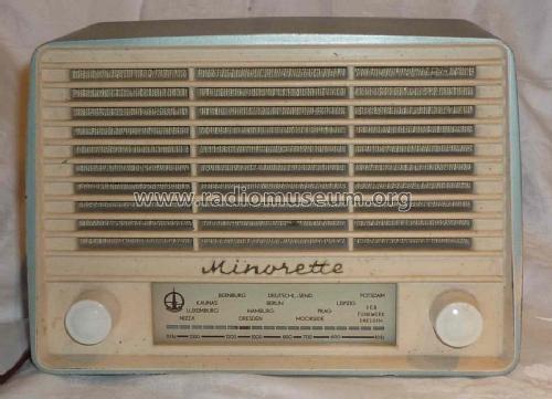 Minorette A201; Funkwerk Dresden, (ID = 630516) Radio