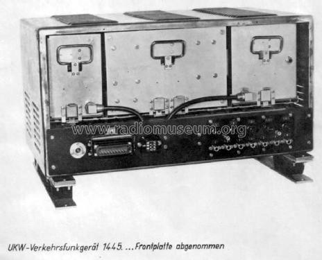 MTS Verkehrsfunkanlage 1445.006-A1; Funkwerk Dresden, (ID = 504242) Commercial TRX