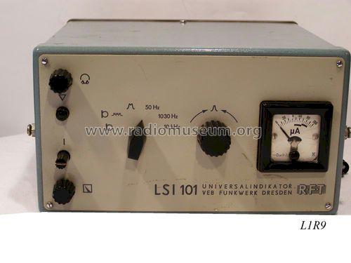 Universalindikator LSI 101; Funkwerk Dresden, (ID = 1514288) Ausrüstung