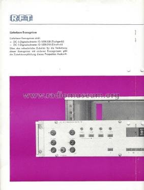 DC-I-Digitalvoltmeter G-1209.500; Funkwerk Erfurt, VEB (ID = 1883372) Ausrüstung