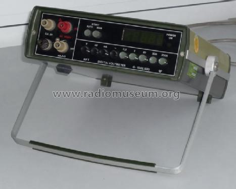 Digitalvoltmeter G-1002.500; Funkwerk Erfurt, VEB (ID = 894312) Equipment