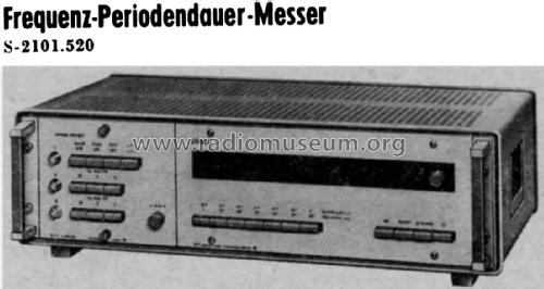 Frequenz-Periodendauermesser S-2101.520; Funkwerk Erfurt, VEB (ID = 1884314) Equipment