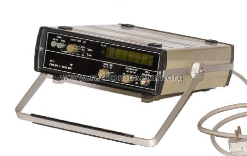 Frequenzzähler G-2002.500; Funkwerk Erfurt, VEB (ID = 2971570) Ausrüstung