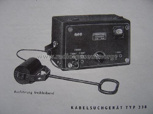 Kabelsuchgerät Typ 238; Funkwerk Erfurt, VEB (ID = 737930) Equipment