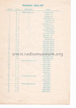 Kleinst-Oszillograf Oszi 40; Verstärkertechnik (ID = 2375500) Equipment