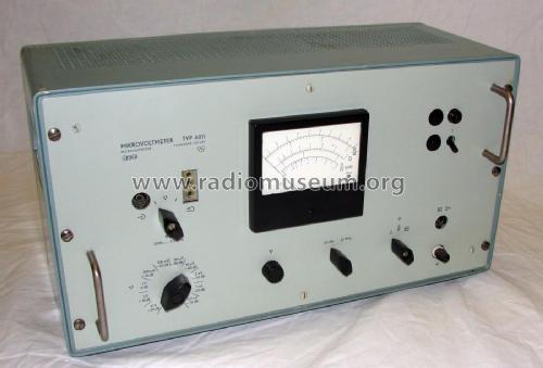 Mikrovoltmeter 4011; Funkwerk Erfurt, VEB (ID = 1977565) Equipment
