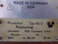 Polyhymat 80D; Funkwerk Erfurt, VEB (ID = 196707) R-Player