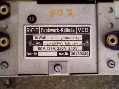 Polyhymat 80E; Funkwerk Erfurt, VEB (ID = 604404) R-Player