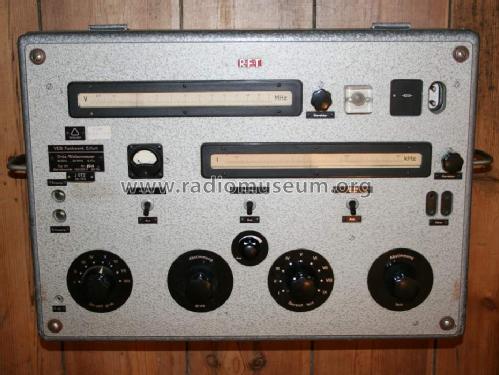 Präzisions-Wellenmesser 121; Funkwerk Erfurt, VEB (ID = 399825) Equipment