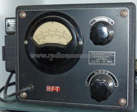 Röhrenvoltmeter 116a; Funkwerk Erfurt, VEB (ID = 2022586) Equipment