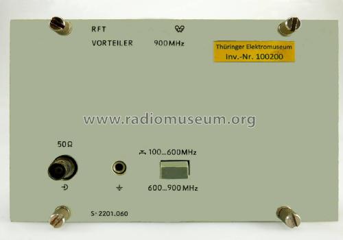 Vorteiler 900 MHz S-2201.060; Funkwerk Erfurt, VEB (ID = 2324243) RF-Ampl.