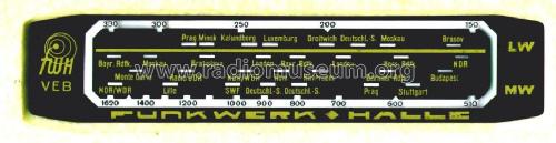 Sylva 4D65; Funkwerk Halle FWH, (ID = 47001) Radio