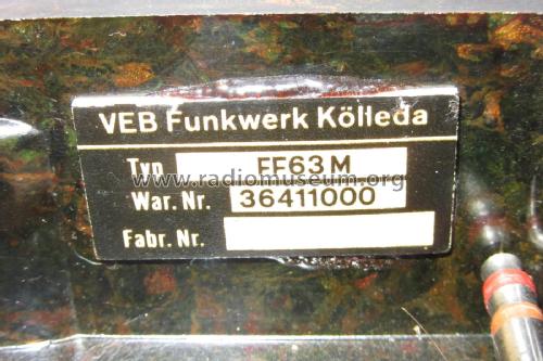 Feldfernsprecher Feldtelefon FF63M 36411000; Funkwerk Kölleda, (ID = 2015150) Militar