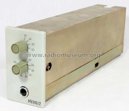 Mikrofon-Vorverstärker MV810/2; Funkwerk Kölleda, (ID = 836328) Ampl/Mixer