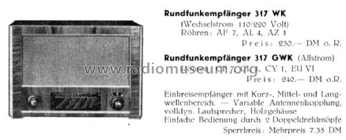 Neutro-Werk 317GWK; Funkwerk Kölleda, (ID = 1628488) Radio