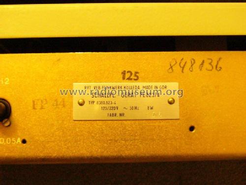 Schallplattengerät PE 823/4 PE 823/4, ; Funkwerk Kölleda, (ID = 2057814) R-Player
