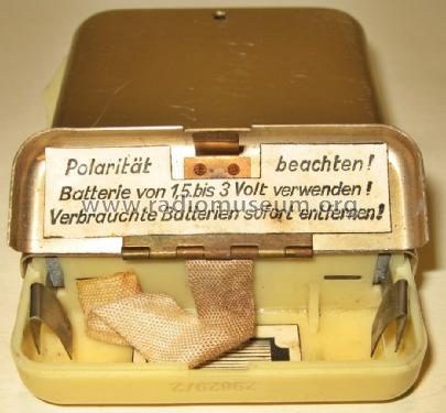 Transistor-Hörgerät Tonor; Funkwerk Kölleda, (ID = 1570979) Medicine