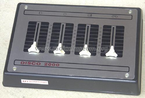 Disco 2000 - Heimstudio Mischpult HSM 01 - Typ: 8702.1; Funkwerk Köpenick, (ID = 103261) Ampl/Mixer