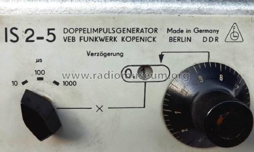 Doppelimpulsgenerator IS 2-5; Funkwerk Köpenick, (ID = 1592385) Equipment