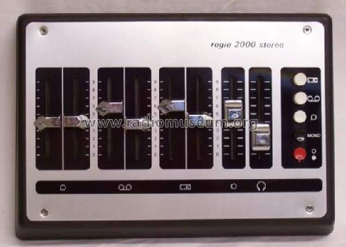 Regie 2000 stereo 8702.1; Funkwerk Köpenick, (ID = 248716) Ampl/Mixer