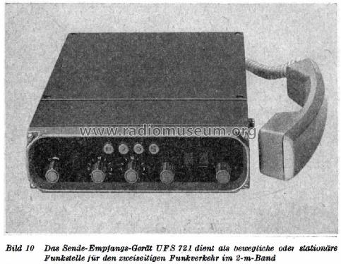 UFS721 1453.16 A 2; Funkwerk Köpenick, (ID = 1728586) Commercial TRX