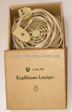 Kopfkissenlautsprecher L2256PKk; Funkwerk Leipzig, (ID = 1416542) Speaker-P