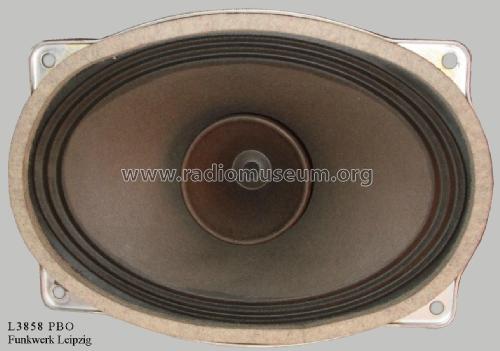 Lautsprecherchassis L3858PBO; Funkwerk Leipzig, (ID = 1800929) Speaker-P