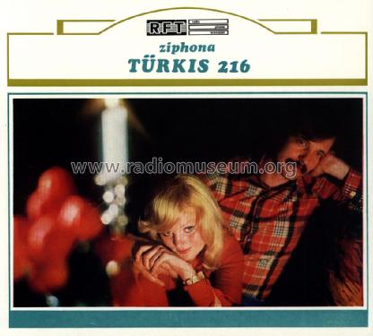 Türkis 216; Funkwerk Zittau, VEB (ID = 1394342) R-Player