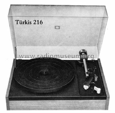 Türkis 216; Funkwerk Zittau, VEB (ID = 361018) R-Player