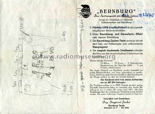 Bernburg ; Funkwerkstätten (ID = 2755145) Radio