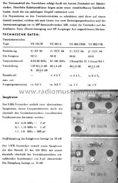 Gemeinschafts-Antennenverstärker UKAWA GAV50; Funkwerkstätten (ID = 1799612) Ampl. RF