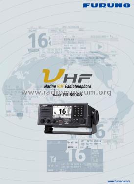 Marine VHF Radio Telephone FM8900S; Furuno Electric Co., (ID = 2296951) Commercial TRX