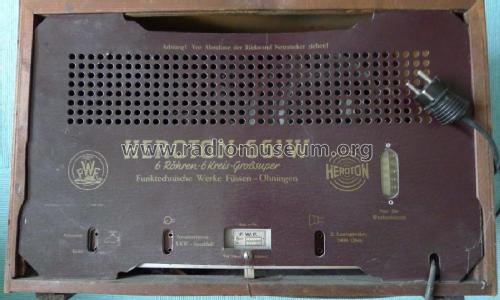 Heroton H661W; FWF, Funktechnische (ID = 1850690) Radio