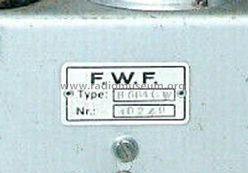 Heroton H 661GW; FWF, Funktechnische (ID = 2702265) Radio