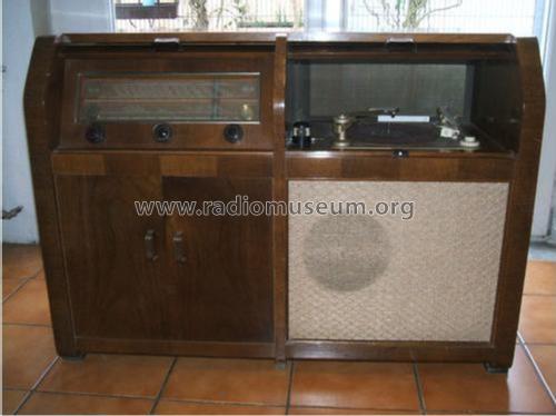 Heroton Musikschrank MS894W; FWF, Funktechnische (ID = 1372745) Radio