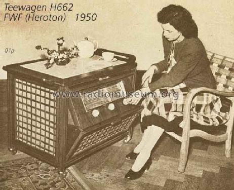 Teewagen H662W; FWF, Funktechnische (ID = 709404) Radio