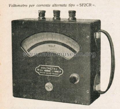 Voltometro per Corrente Alternata SF2CR; Galileo, Officine; (ID = 2678972) Equipment