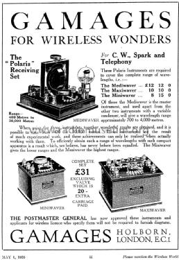 Polaris Mediwaver ; Gamage, A.W., Ltd.; (ID = 1659082) Radio