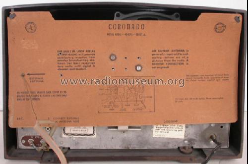 Coronado 05RA2-43-8515A ; Gamble-Skogmo, Inc.; (ID = 718681) Radio