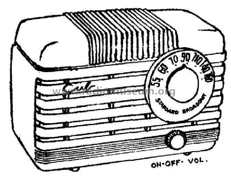 Coronado 94RA31-43-8115A 'Cub' ; Gamble-Skogmo, Inc.; (ID = 264943) Radio