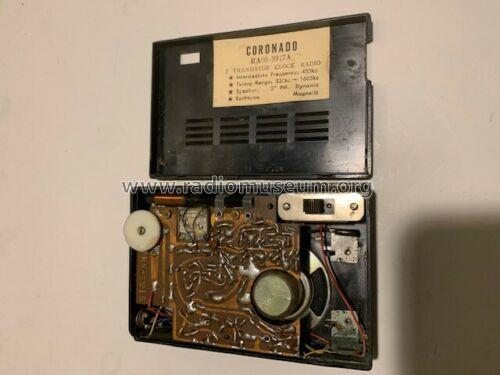 Coronado Seven Transistor Clock Radio RA60-9917A; Gamble-Skogmo, Inc.; (ID = 2629367) Radio