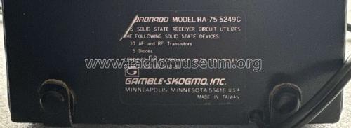 Coronado RA75-5249C ; Gamble-Skogmo, Inc.; (ID = 2994514) Radio