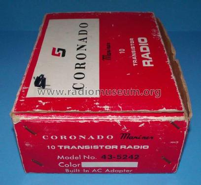 Coronado 'Mariner' Battery Electric RA70-5242A ; Gamble-Skogmo, Inc.; (ID = 2552959) Radio