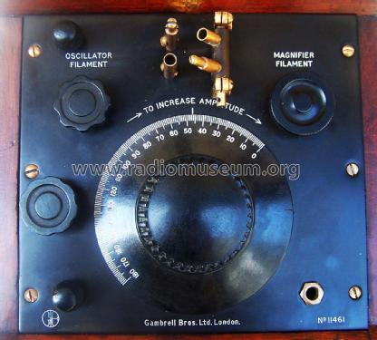 1 Valve ; Gambrell Bros.Ltd., (ID = 2694057) Radio