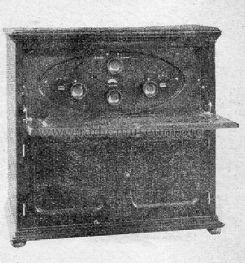 Cabinet Four, 4-valve mains receiver ; Gambrell Bros.Ltd., (ID = 1052807) Radio