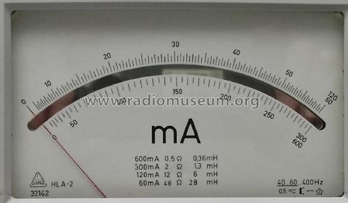 A Meter HLA-2; GANZ Árammérögyár; G (ID = 2730525) Equipment