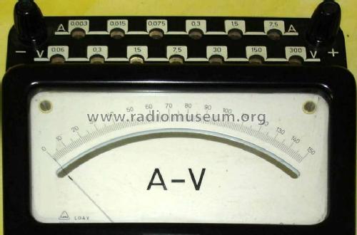 V-A Meter LDAV; GANZ Árammérögyár; G (ID = 1658195) Equipment