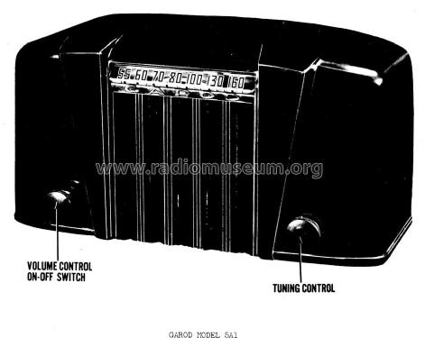 5A1 The Ensign ; Garod Radio Corp.; (ID = 862142) Radio