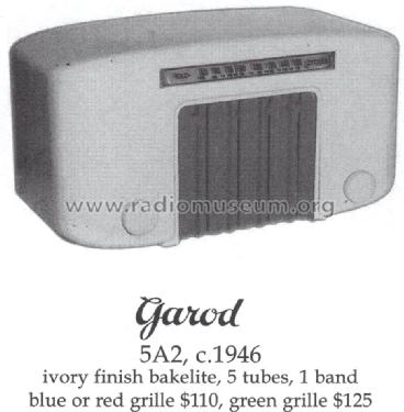 5A2 ; Garod Radio Corp.; (ID = 1414567) Radio