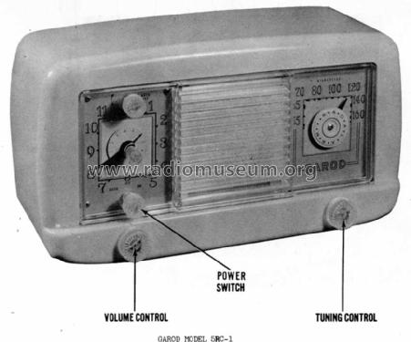 5RC-1 ; Garod Radio Corp.; (ID = 958964) Radio